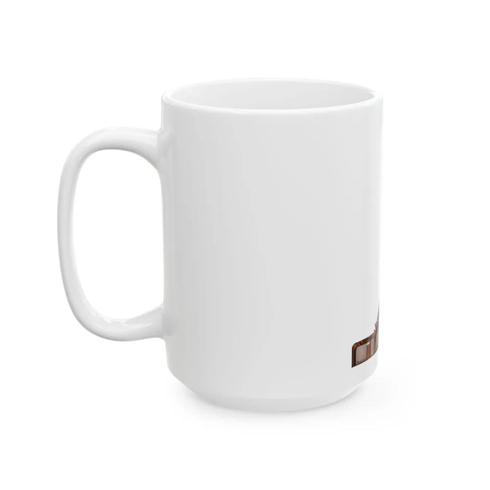 Fashion Illustration (2) - White Coffee Mug-Go Mug Yourself