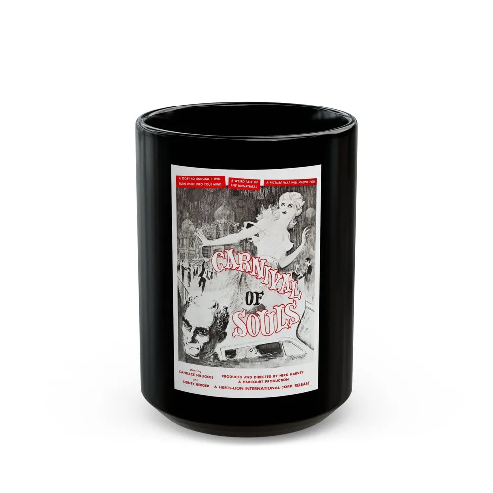 CARNIVAL OF SOULS (2) 1962 Movie Poster - Black Coffee Mug-15oz-Go Mug Yourself