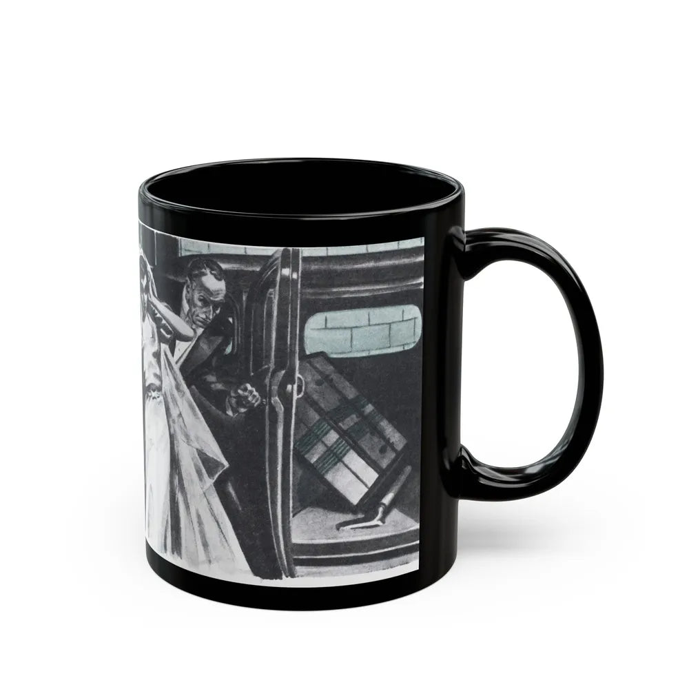 Danger Mansion (2), The American Magazine, December 1937 - Black Coffee Mug-Go Mug Yourself