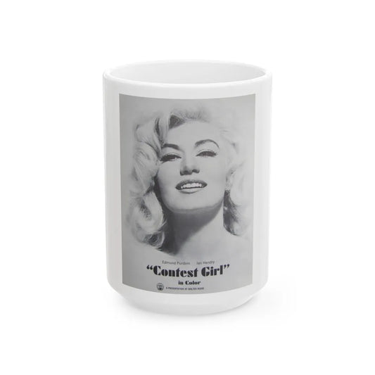 Janette Scott #31 (Vintage Female Icon) White Coffee Mug-15oz-Go Mug Yourself