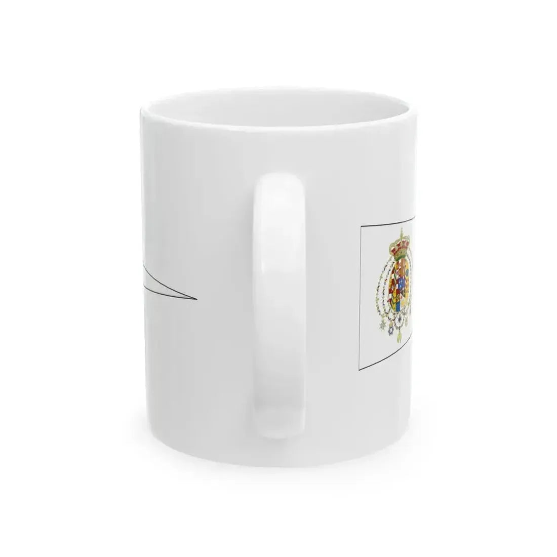 Fiamma Real Marina del Regno delle Due Sicilie (Italy) White Coffee Mug - Go Mug Yourself