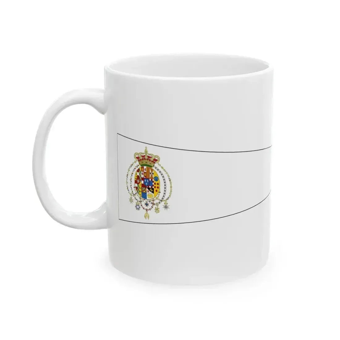 Fiamma Real Marina del Regno delle Due Sicilie (Italy) White Coffee Mug - Go Mug Yourself