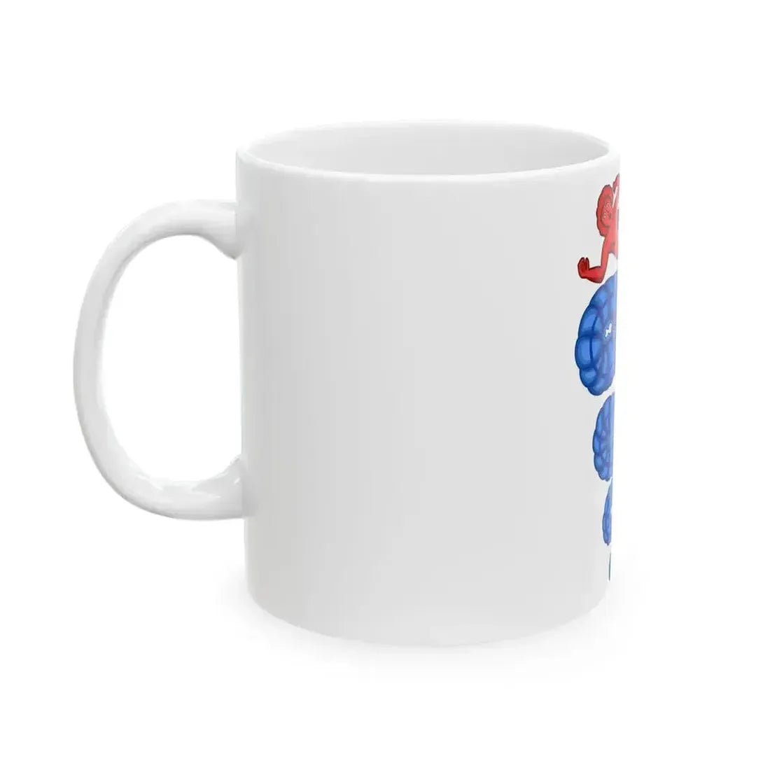 Fictional flag of Lombardy (Italy) White Coffee Mug - Go Mug Yourself