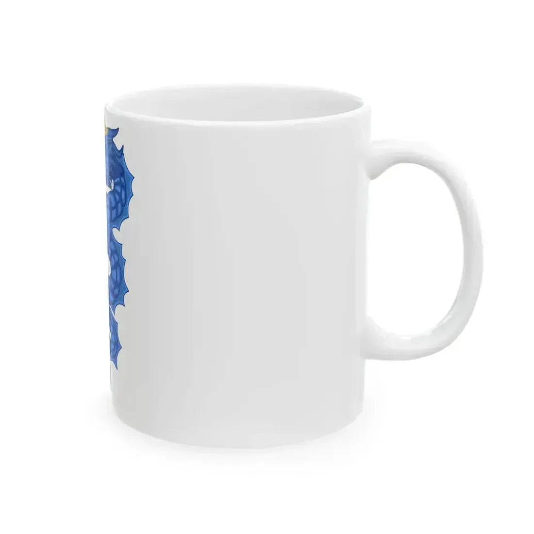 Fictional flag of Lombardy (Italy) White Coffee Mug - Go Mug Yourself