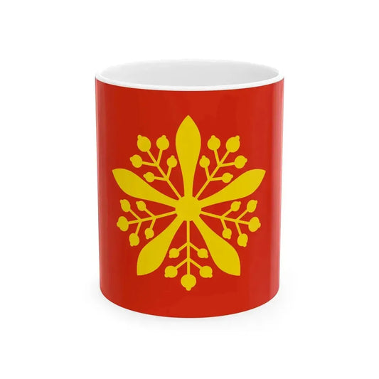 Fictional Flag of Manchuria (China) White Coffee Mug 11oz - Go Mug Yourself