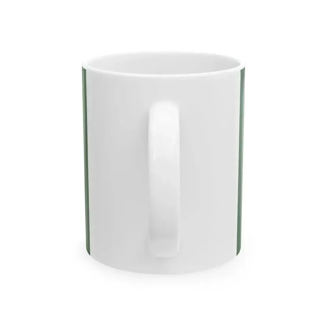 Fictional flag of the Mughal Empire 2 (Afghanistan) White Coffee Mug - Go Mug Yourself