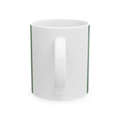 Fictional flag of the Mughal Empire 2 (Afghanistan) White Coffee Mug - Go Mug Yourself