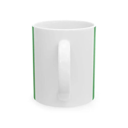 Fictitious Ottoman flag 12 (Oman) White Coffee Mug - Go Mug Yourself
