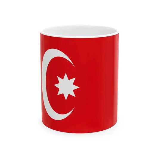 Fictitious Ottoman flag 6 (Oman) White Coffee Mug 11oz - Go Mug Yourself