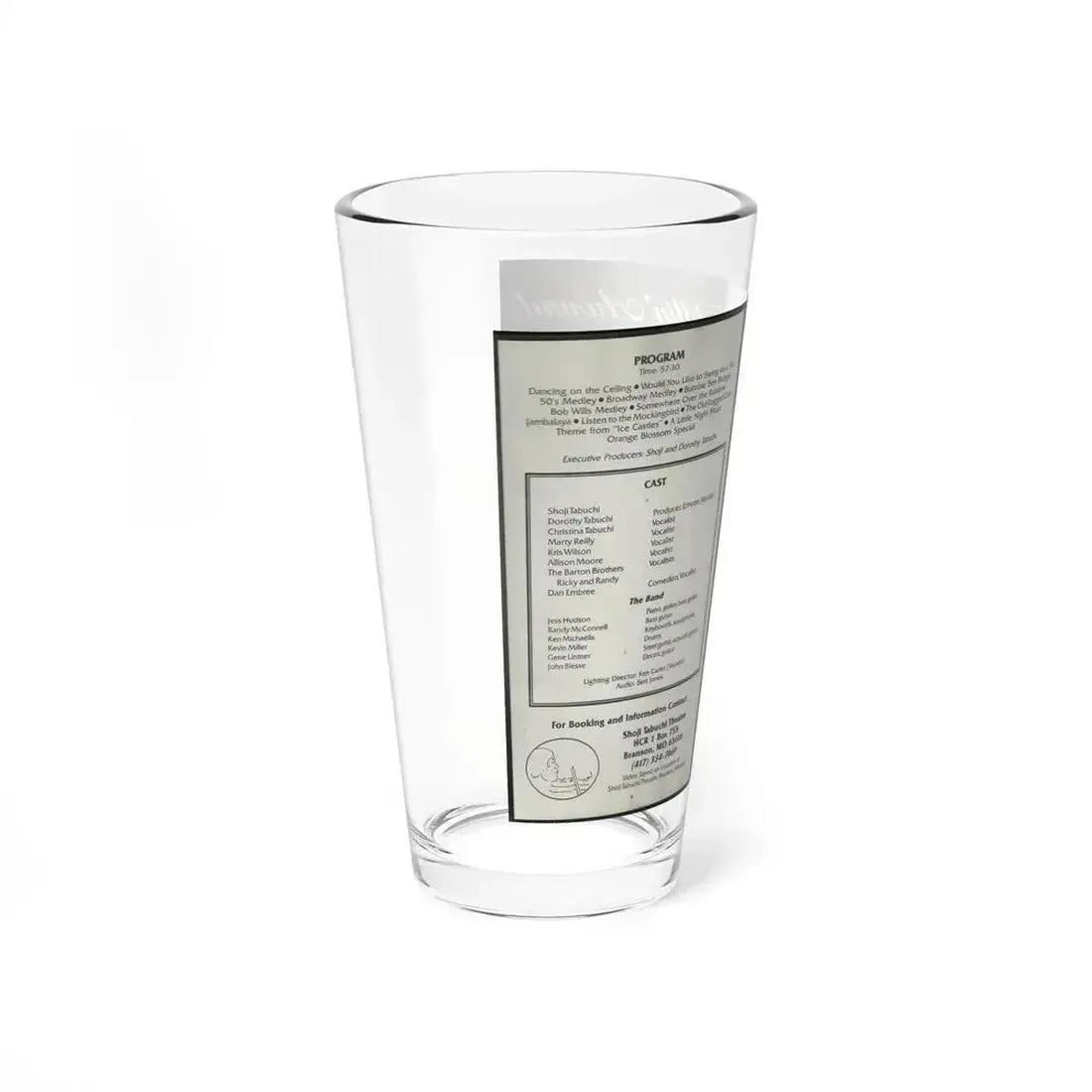 FIDDLIN AROUND (VHS COVER) Pint Glass 16oz - Go Mug Yourself