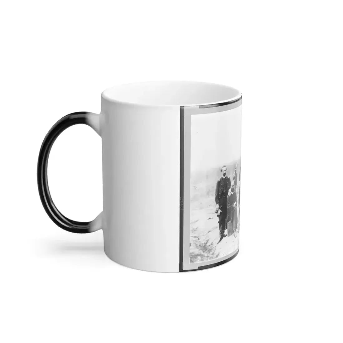 Field and Staff of 39Th U.S. Colored Infantry, in Front of Petersburg, Va. (U.S. Civil War) Color Changing Coffee Mug 11oz - Go Mug Yourself