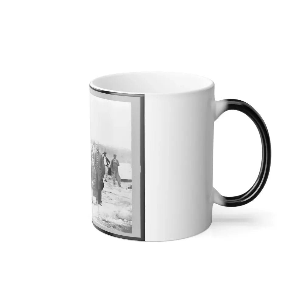 Field and Staff of 39Th U.S. Colored Infantry, in Front of Petersburg, Va. (U.S. Civil War) Color Changing Coffee Mug 11oz - Go Mug Yourself