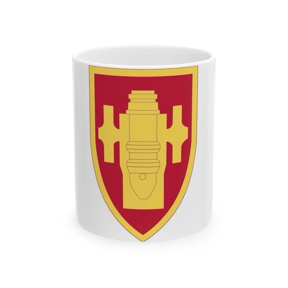 Field Artillery Center and School (U.S. Army) White Coffee Mug-11oz-Go Mug Yourself