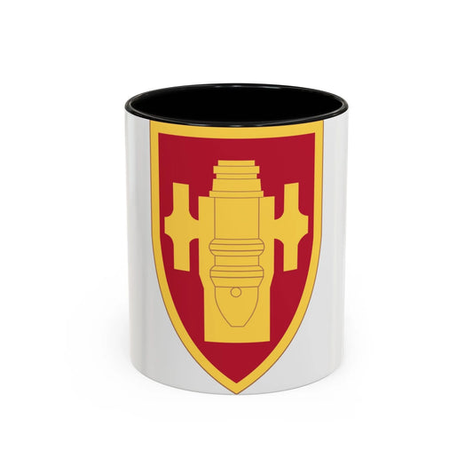 Field Artillery Center and School (U.S. Army) Accent Coffee Mug 11oz Black - Go Mug Yourself