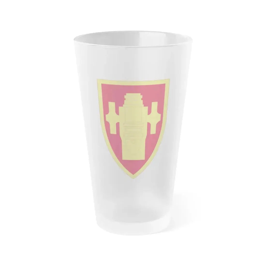 Field Artillery Center and School (U.S. Army) Frosted Pint Glass 16oz Default Title - Go Mug Yourself