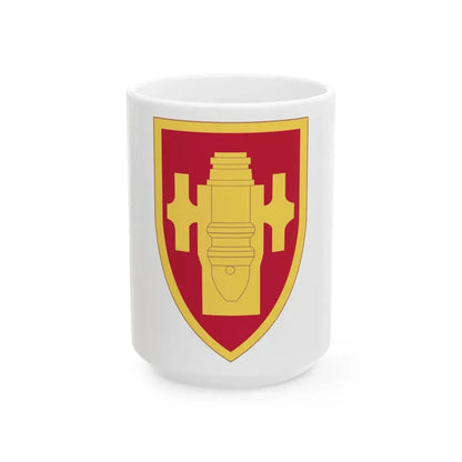 Field Artillery Center and School (U.S. Army) White Coffee Mug 15oz - Go Mug Yourself