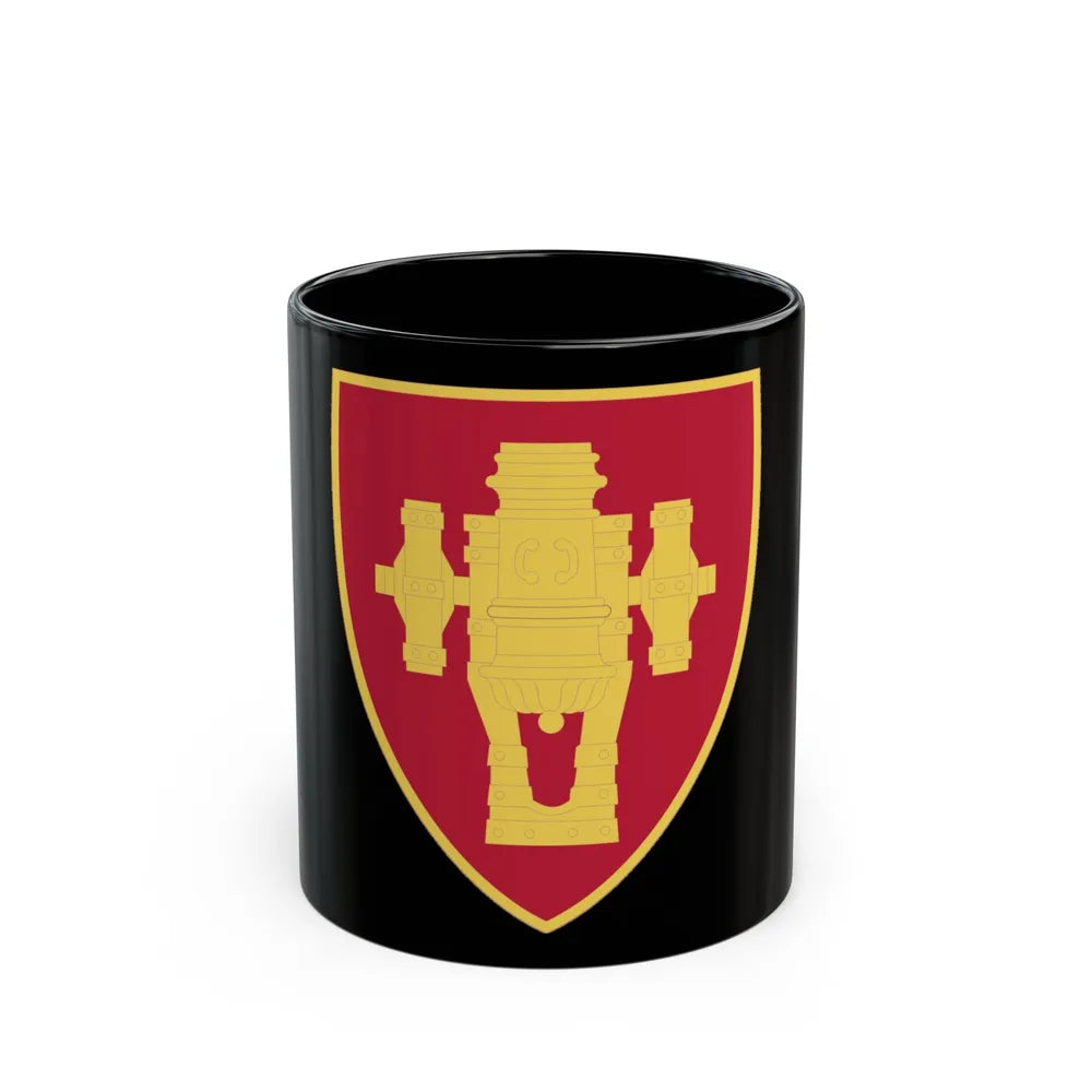 Field Artillery Center and School v2 (U.S. Army) Black Coffee Mug-11oz-Go Mug Yourself