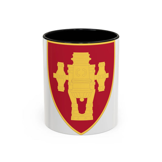 Field Artillery Center and School v2 (U.S. Army) Accent Coffee Mug 11oz Black - Go Mug Yourself