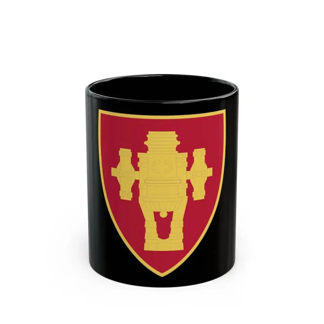 Field Artillery Center and School v2 (U.S. Army) Black Coffee Mug 11oz - Go Mug Yourself