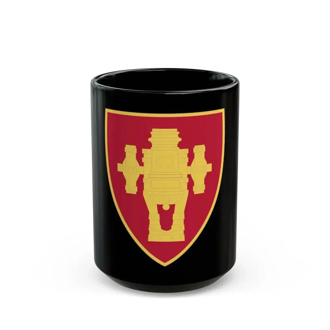 Field Artillery Center and School v2 (U.S. Army) Black Coffee Mug 15oz - Go Mug Yourself