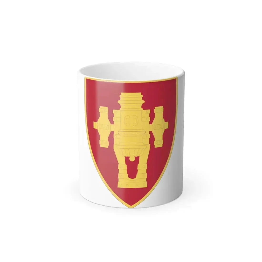 Field Artillery Center and School v2 (U.S. Army) Color Changing Coffee Mug 11oz - Go Mug Yourself