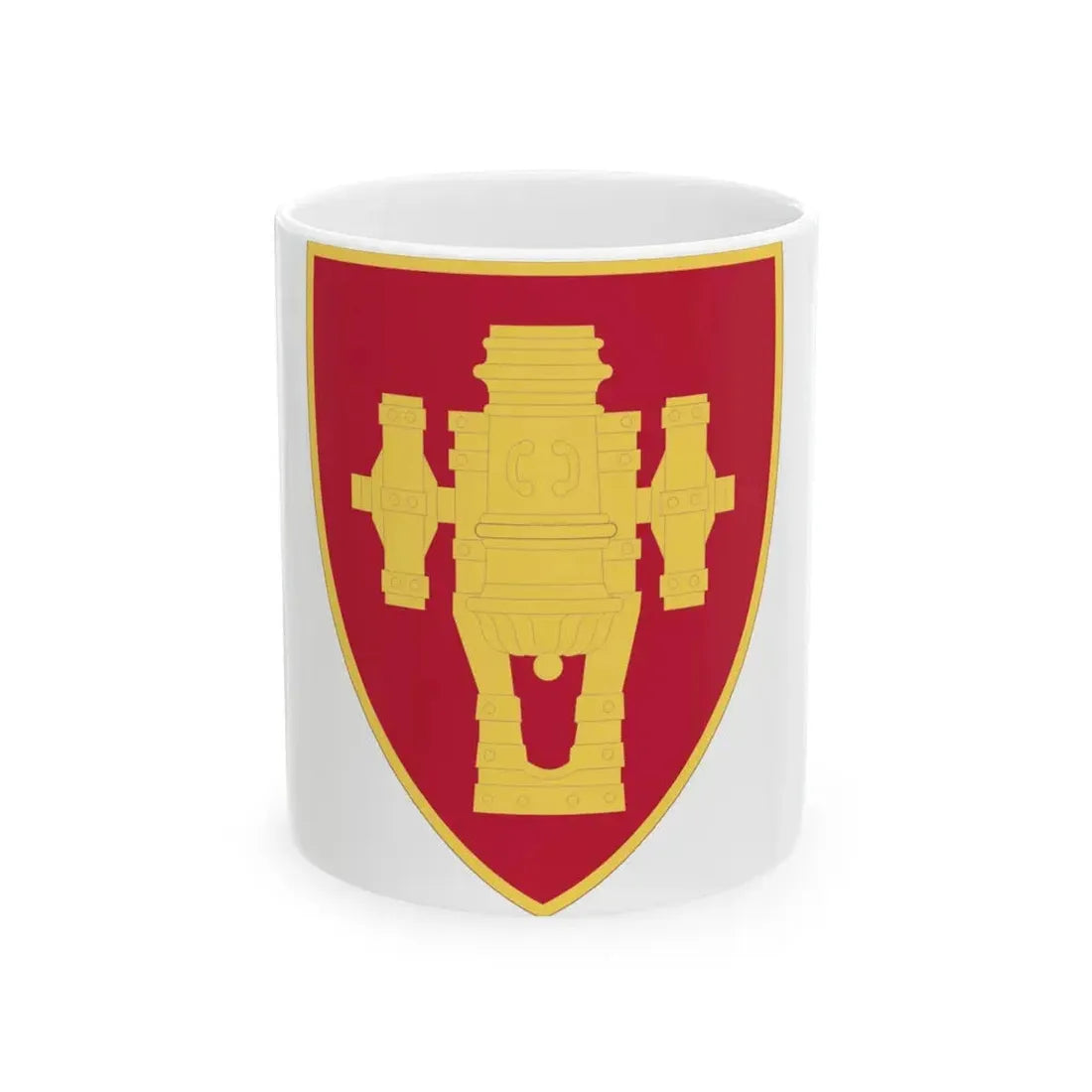Field Artillery Center and School v2 (U.S. Army) White Coffee Mug 11oz - Go Mug Yourself