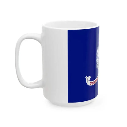 Field flag of the United States Army (United States) White Coffee Mug - Go Mug Yourself