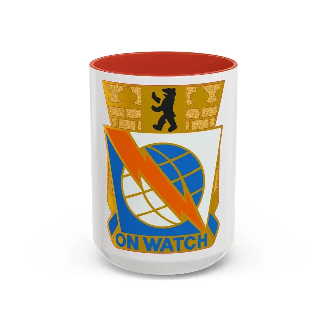 Field Station Berlin (U.S. Army) Accent Coffee Mug 15oz Red - Go Mug Yourself