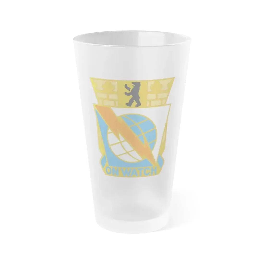 Field Station Berlin (U.S. Army) Frosted Pint Glass 16oz Default Title - Go Mug Yourself