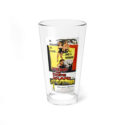 FIEND OF DOPE ISLAND 1960 Movie Poster - Pint Glass 16oz-16oz-Go Mug Yourself