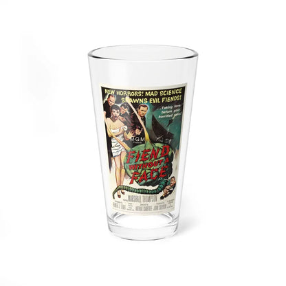 FIEND WITHOUT A FACE 1958 Movie Poster - Pint Glass 16oz-16oz-Go Mug Yourself