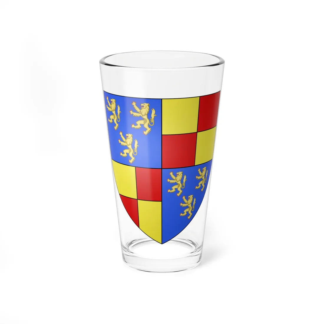 Fiennes-Saye arms (England) (Coat of Arms) Pint Glass 16oz 16oz - Go Mug Yourself