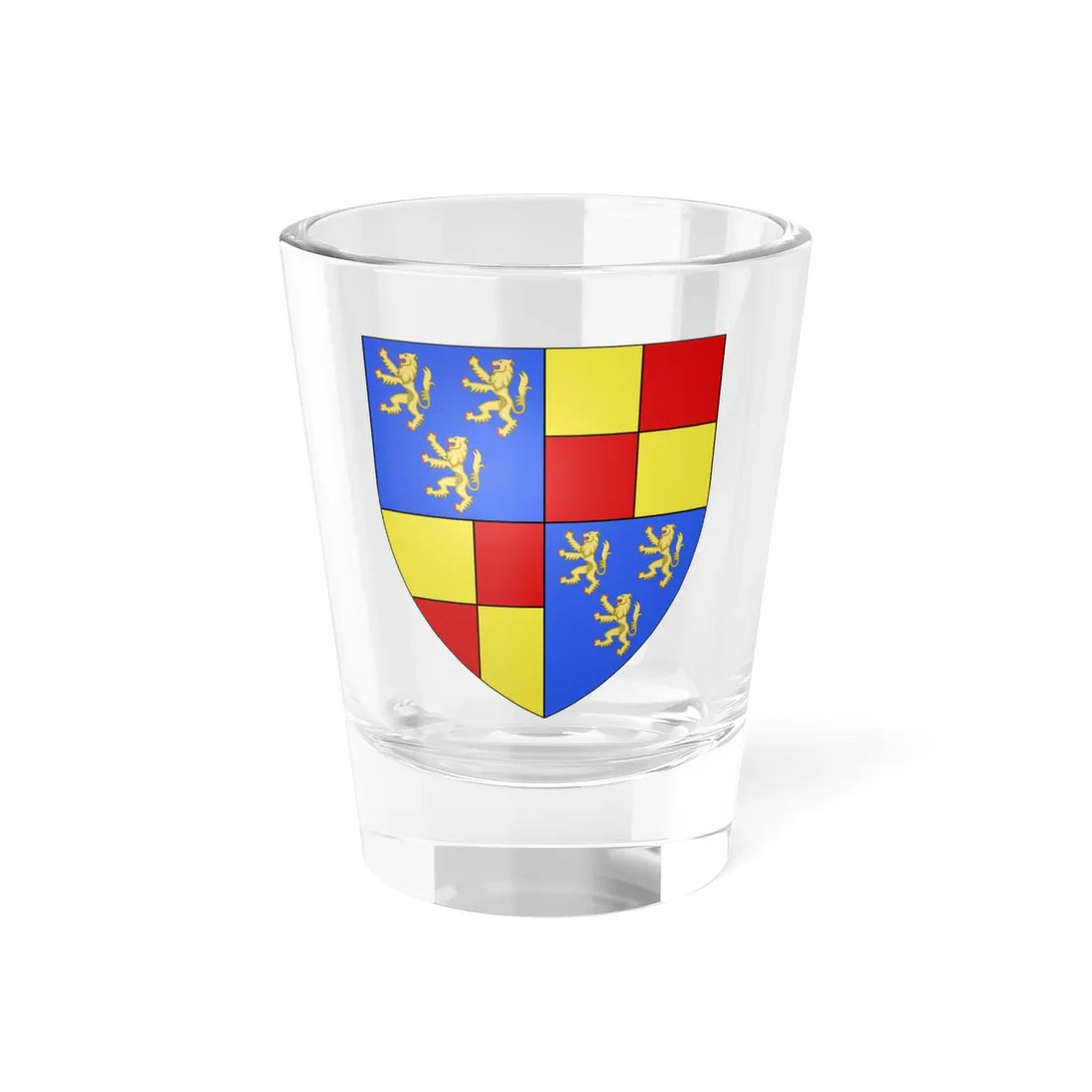 Fiennes-Saye arms (England) (Coat of Arms) Shot Glass 1.5oz 1.5oz - Go Mug Yourself