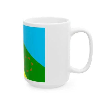 FIF flag (Iraq) White Coffee Mug - Go Mug Yourself