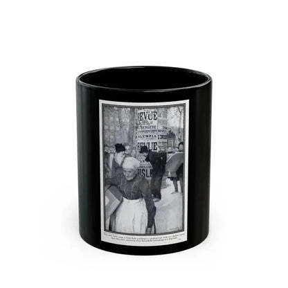 Fifi at the Vaudeville (1), Hearst's Magazine, March 1914 - Black Coffee Mug 11oz - Go Mug Yourself
