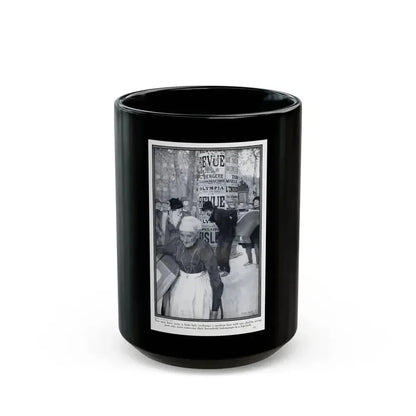 Fifi at the Vaudeville (1), Hearst's Magazine, March 1914 - Black Coffee Mug 15oz - Go Mug Yourself