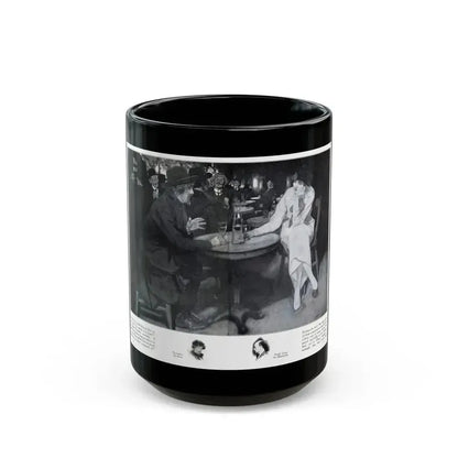 Fifi at the Vaudeville (2), Hearst's Magazine, March 1914 - Black Coffee Mug 15oz - Go Mug Yourself