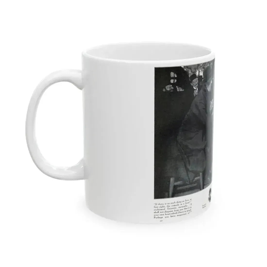 Fifi at the Vaudeville (2), Hearst's Magazine, March 1914 - White Coffee Mug - Go Mug Yourself