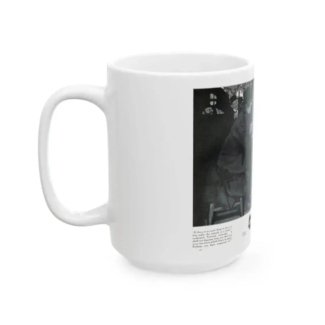 Fifi at the Vaudeville (2), Hearst's Magazine, March 1914 - White Coffee Mug - Go Mug Yourself