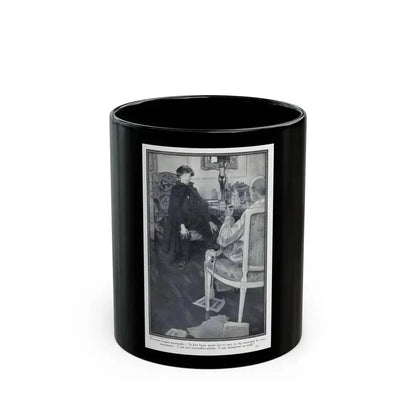 Fifi at the Vaudeville (3), Hearst's Magazine, March 1914 - Black Coffee Mug 11oz - Go Mug Yourself