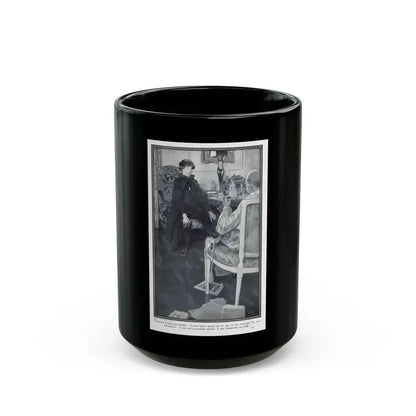 Fifi at the Vaudeville (3), Hearst's Magazine, March 1914 - Black Coffee Mug 15oz - Go Mug Yourself