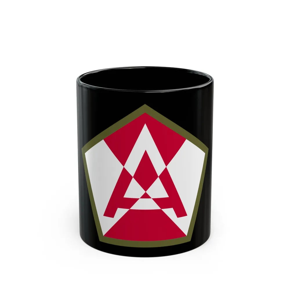 Fifteenth United States (U.S. Army) Black Coffee Mug-11oz-Go Mug Yourself