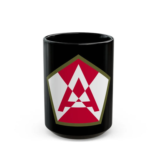 Fifteenth United States (U.S. Army) Black Coffee Mug-15oz-Go Mug Yourself