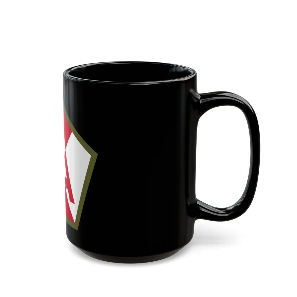 Fifteenth United States (U.S. Army) Black Coffee Mug-Go Mug Yourself