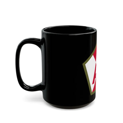 Fifteenth United States (U.S. Army) Black Coffee Mug-Go Mug Yourself