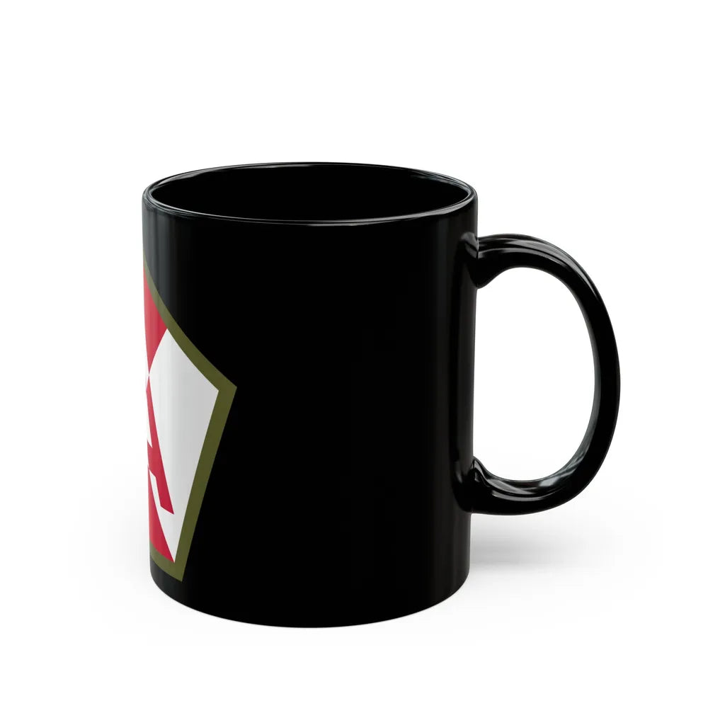 Fifteenth United States (U.S. Army) Black Coffee Mug-Go Mug Yourself