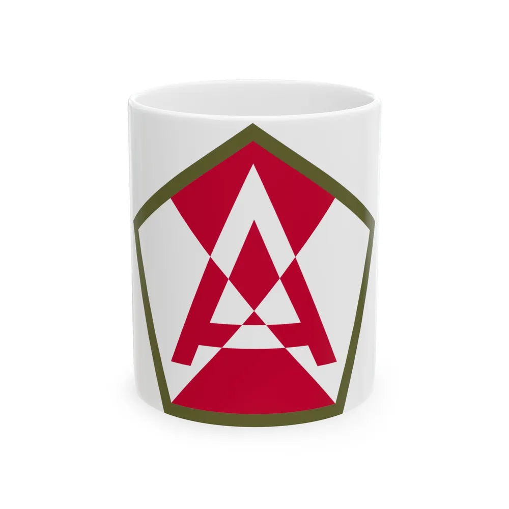 Fifteenth United States (U.S. Army) White Coffee Mug-11oz-Go Mug Yourself