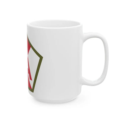 Fifteenth United States (U.S. Army) White Coffee Mug-Go Mug Yourself