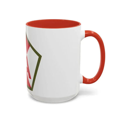 Fifteenth United States (U.S. Army) Accent Coffee Mug - Go Mug Yourself