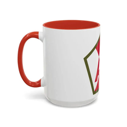 Fifteenth United States (U.S. Army) Accent Coffee Mug - Go Mug Yourself